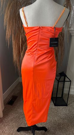 Orange Size 8 Cocktail Dress on Queenly