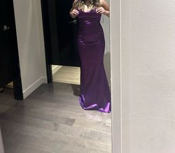Windsor Purple Size 4 Mermaid Dress on Queenly