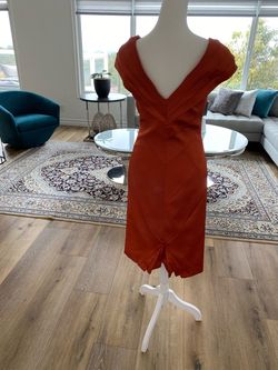 Orange Size 6 Cocktail Dress on Queenly