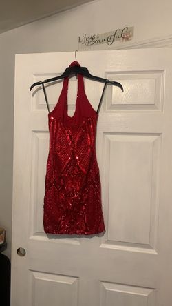 B. Darlin Red Size 0 Midi Cocktail Dress on Queenly