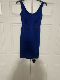 Jax Blue Size 2 Midi Euphoria Appearance Homecoming Cocktail Dress on Queenly