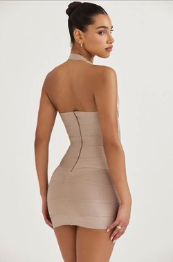 House of CB Nude Size 0 Euphoria Homecoming Cocktail Dress on Queenly