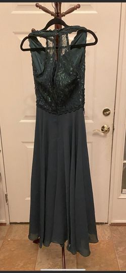 Aspeed Green Size 8 50 Off Tulle Floor Length A-line Dress on Queenly