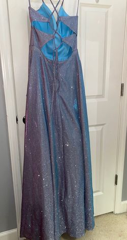 Macy's Multicolor Size 8 Prom Ball gown on Queenly