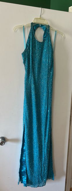 Style -1 Scala Blue Size 4 50 Off Military Prom Straight Dress on Queenly