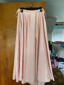 Sherri Hill Pink Size 12 Floor Length Military Plus Size A-line Dress on Queenly