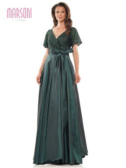 Style TEXIE_EMERALDGREEN18_04417 Colors Green Size 18 Sequined Tall Height Mini Satin Ball gown on Queenly