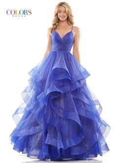Style JOCASTA_ROYALBLUE16_4D445 Colors Blue Size 16 Prom Plus Size Floor Length Pageant Ball gown on Queenly