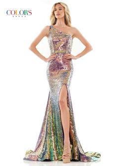 Style GRETCHEN_PURPLE12_28EC3 Colors Purple Size 12 Prom Plus Size Floor Length Pageant Side slit Dress on Queenly