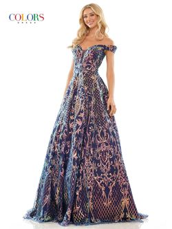 Style FRANCIS_NAVY10_9C88F Colors Blue Size 10 Navy Black Tie Ball gown on Queenly