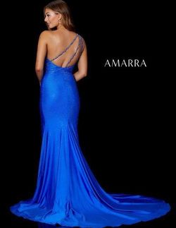 Style SHELBI Amarra Black Size 8 Shelbi Prom Floor Length Side slit Dress on Queenly