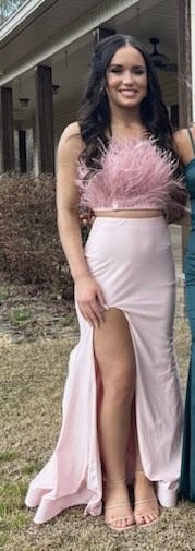 Rachel Allan Light Pink Size 2 50 Off Homecoming Floor Length Straight Dress on Queenly