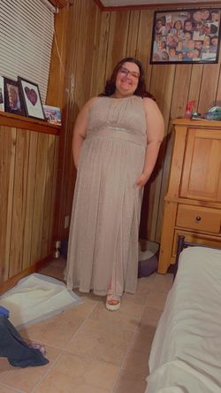 Nude Size 24 A-line Dress on Queenly