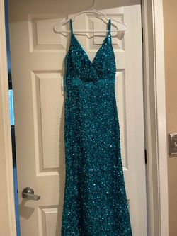 Mac Duggal Blue Size 0 Pageant Military Prom A-line Dress on Queenly