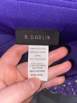 B. Darlin Purple Size 10 50 Off High Low Euphoria Cocktail Dress on Queenly