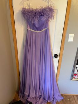Sherri Hill Purple Size 2 Prom Pageant Floor Length Straight Dress on Queenly