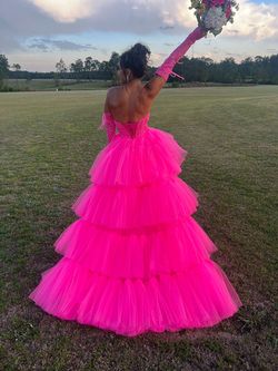 Sherri Hill Pink Size 0 Sleeves Floor Length Tall Height Train Dress on Queenly