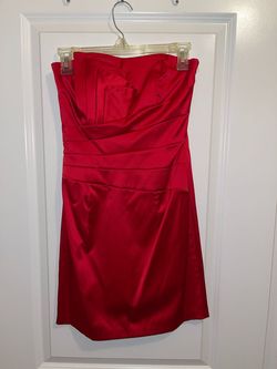 Jessica McClintock Red Size 2 Homecoming Cocktail Dress on Queenly