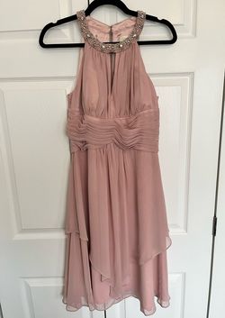 Eliza J Pink Size 6 Flare Cocktail Dress on Queenly