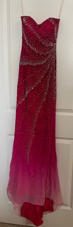 Riva Designs Pink Size 0 Ombre Floor Length 50 Off Free Shipping Mermaid Dress on Queenly