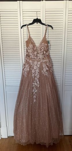 Camille La Vie Pink Size 14 Floor Length Bridgerton Ball gown on Queenly