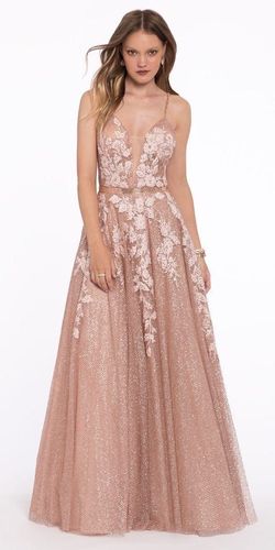 Camille La Vie Pink Size 14 Floor Length Bridgerton Ball gown on Queenly