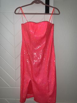 Aidan Pink Size 4 Jewelled Party Euphoria Summer Cocktail Dress on Queenly