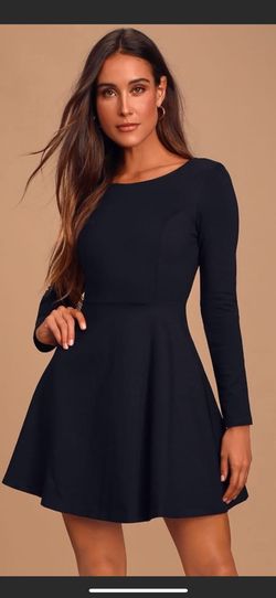 Lulus Black Size 4 Euphoria Midi Homecoming Cocktail Dress on Queenly
