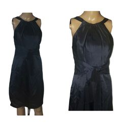Vera Wang Blue Size 4 Midi Cocktail Dress on Queenly