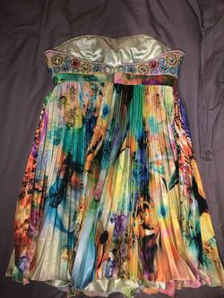 Sherri Hill Multicolor Size 0 Euphoria Midi Cocktail Dress on Queenly