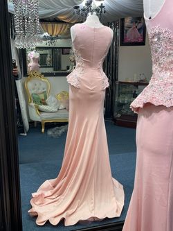 Andrea & Leo Couture Pink Size 6 Free Shipping Mermaid Dress on Queenly