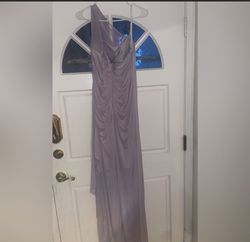 David's Bridal Purple Size 8 50 Off Straight Dress on Queenly