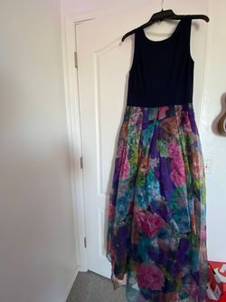 Multicolor Size 8 Train Dress on Queenly