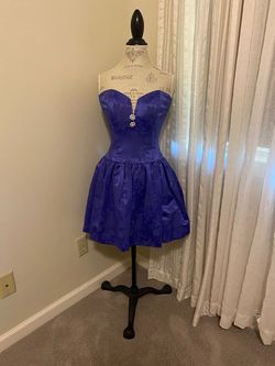 Jessica McClintock Purple Size 10 Vintage Floor Length A-line Dress on Queenly