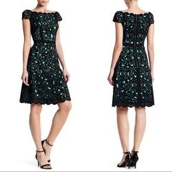 Shani Black Size 6 Midi Cocktail Dress on Queenly