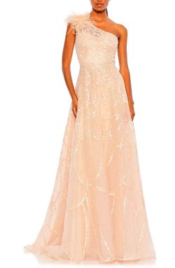 Mac  Duggal Orange Size 16 50 Off Black Tie Feather Ball gown on Queenly