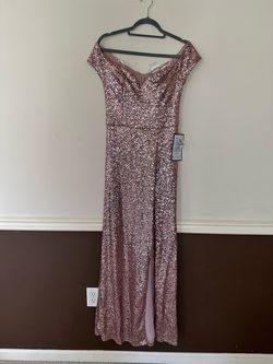 Pink Size 12 Side slit Dress on Queenly