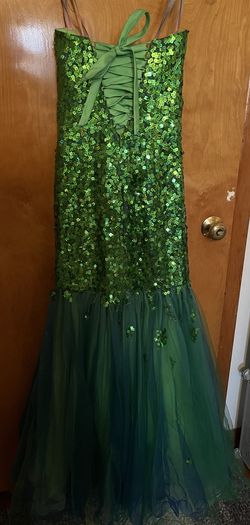 Blush Prom by Alexia Green Size 2 Black Tie Floor Length Mermaid Dress on Queenly