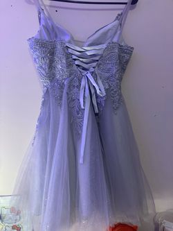 Windsor Gray Size 4 Military Prom Quinceanera A-line Dress on Queenly