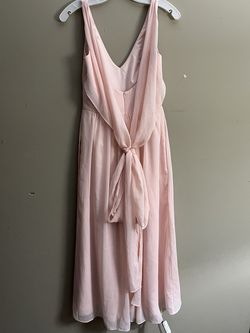 Davids Bridal Light Pink Size 0 Jumpsuit Dress on Queenly