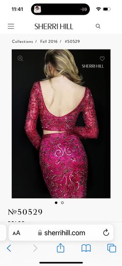 Sherri Hill Pink Size 4 50 Off Sunday Cocktail Dress on Queenly