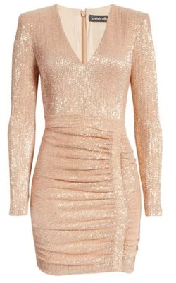 Lavish Alice Nude Size 8 Midi Cocktail Dress on Queenly