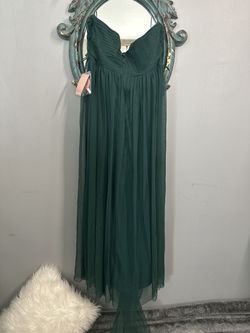 BIRDY GREY Green Size 20 Plus Size Floor Length A-line Dress on Queenly