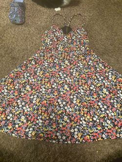 Multicolor Size 16 A-line Dress on Queenly