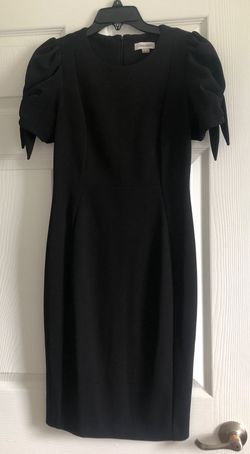Calvin Klein Black Size 4 Midi Pageant Cocktail Dress on Queenly
