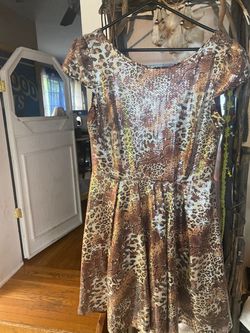 Betsey johnson Brown Size 12 Gala Midi Cocktail Dress on Queenly