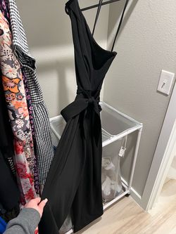 Black Size 6 Jumpsuit Dress on Queenly