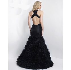 Blush Black Size 4 70 Off Prom Mermaid Dress on Queenly