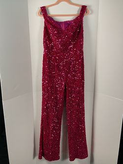 Marc Defang Pink Size 8 70 Off Floor Length Jumpsuit Dress on Queenly