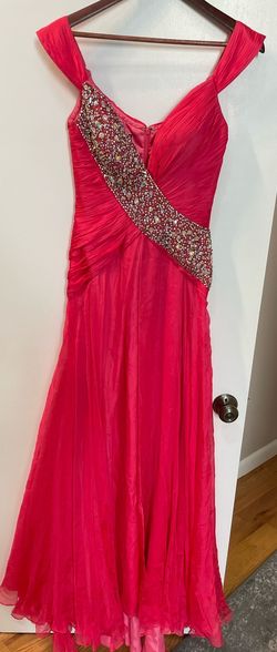 Sherri Hill Pink Size 6 Pageant Custom Black Tie Mermaid Dress on Queenly
